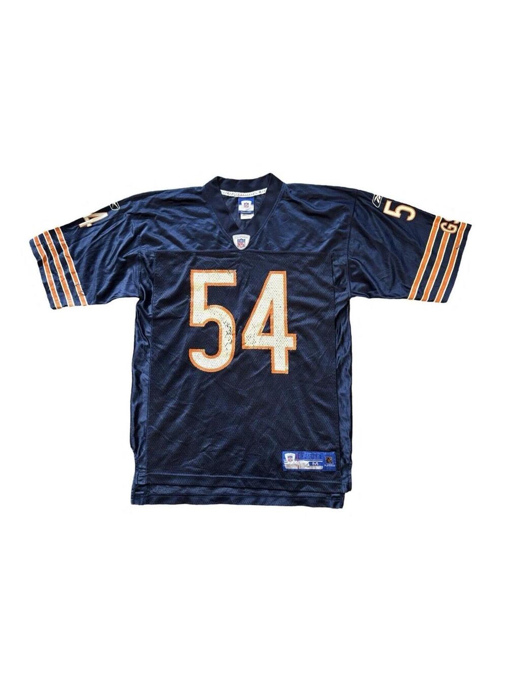 Reebok Chicago Bears Brian Urlacher #54 NFL On Field Mesh Jersey Size Medium